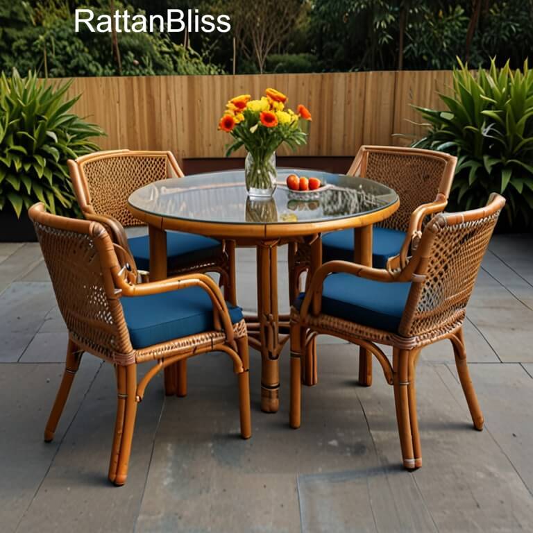 Rattan Dining Set